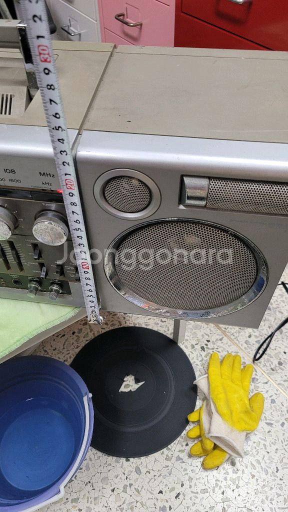 골드스타 TSR-951 카세트 레트로 빈티지 붐박스--8