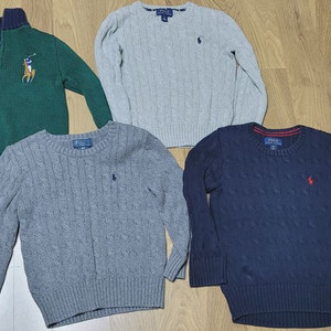 (4T )폴로 케이블 니트