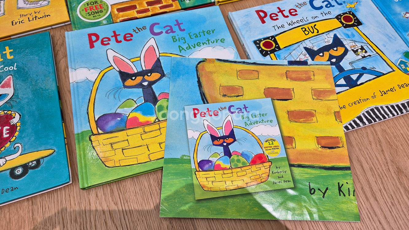 피트대캣 pete the cat 보드북 10권 & 인형--1