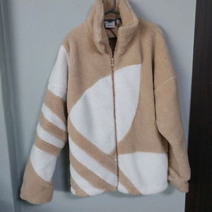 아디다스 뽀글이 점퍼 오버핏 남자L