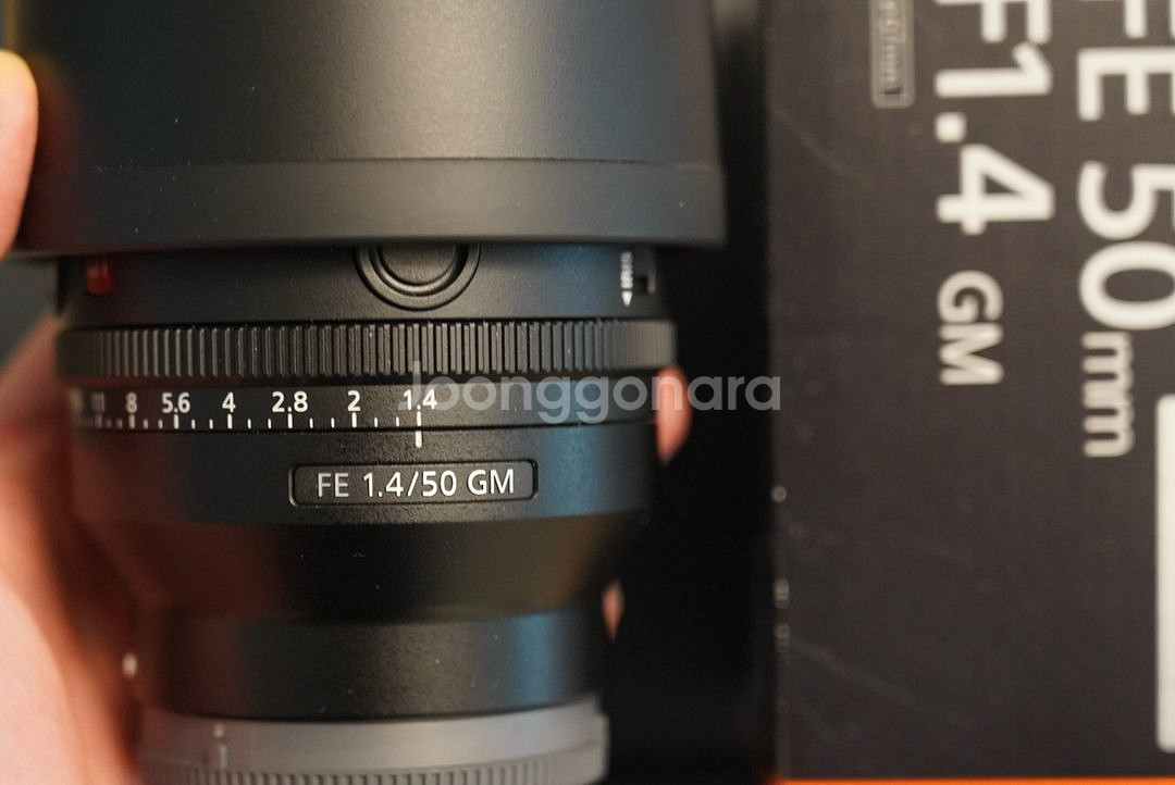 소니 FE 50mm F1.4 GM 풀프레임 렌즈--0