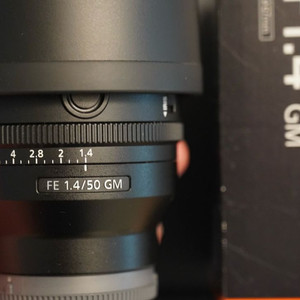 소니 FE 50mm F1.4 GM 풀프레임 렌즈