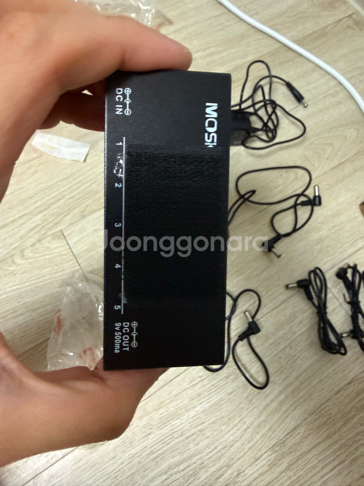 모스키 dc tank 기타 이펙터 페달파워 팝니다--1
