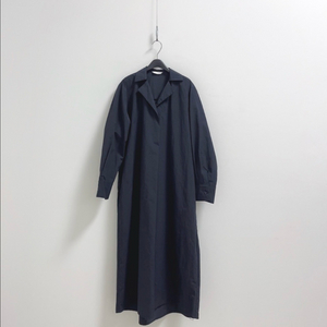 르꼬르망 네이비 바스락 원피스