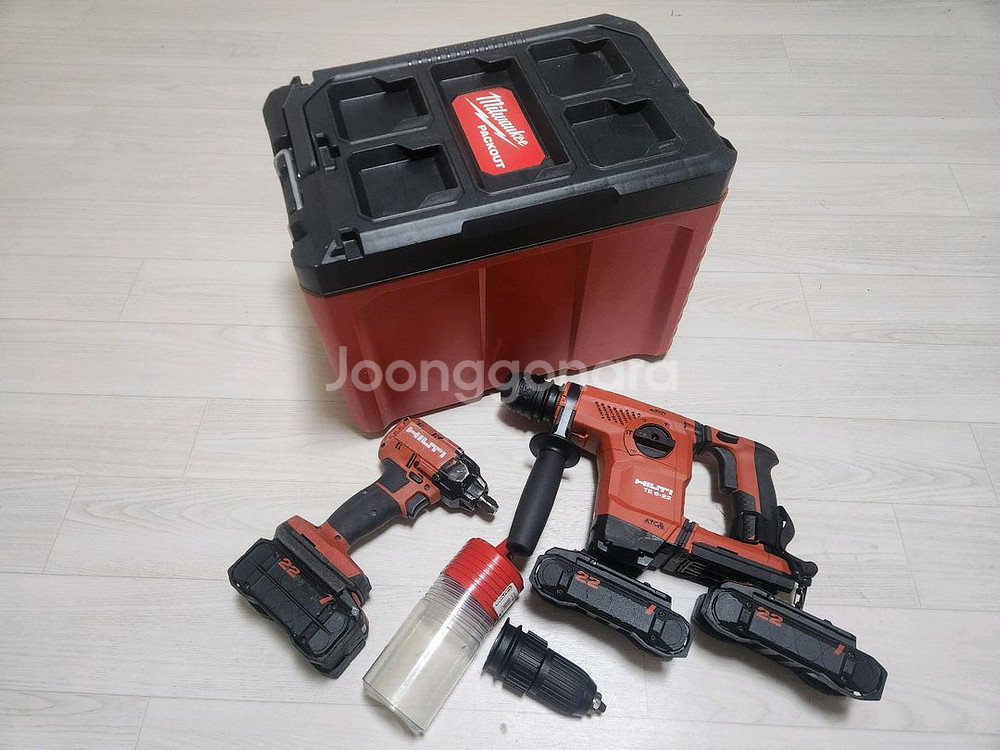 뉴런타입 힐티 TE 6-22 충전함마 드릴 + SIW--0