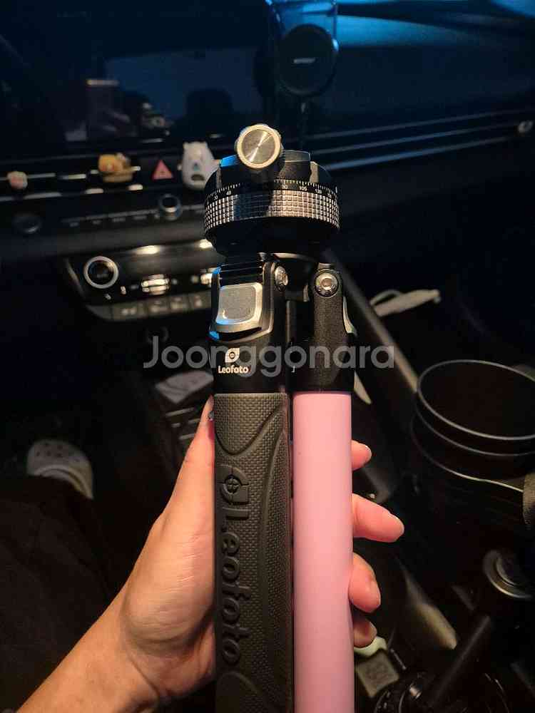 레오포토 LY-265CF 핑크 카본삼각대 판매--4
