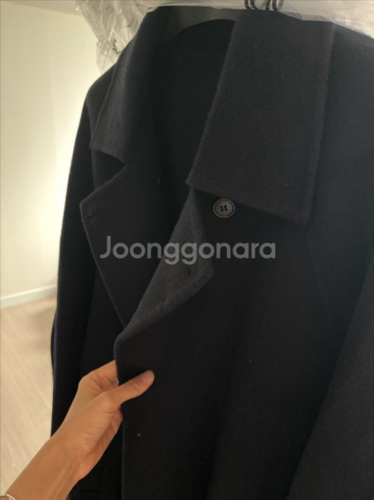 여성 울코트 네이비 M 새상품 (택달기전)--2