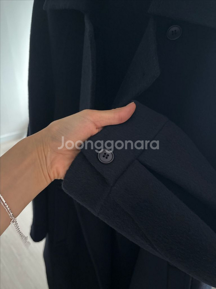 여성 울코트 네이비 M 새상품 (택달기전)--3