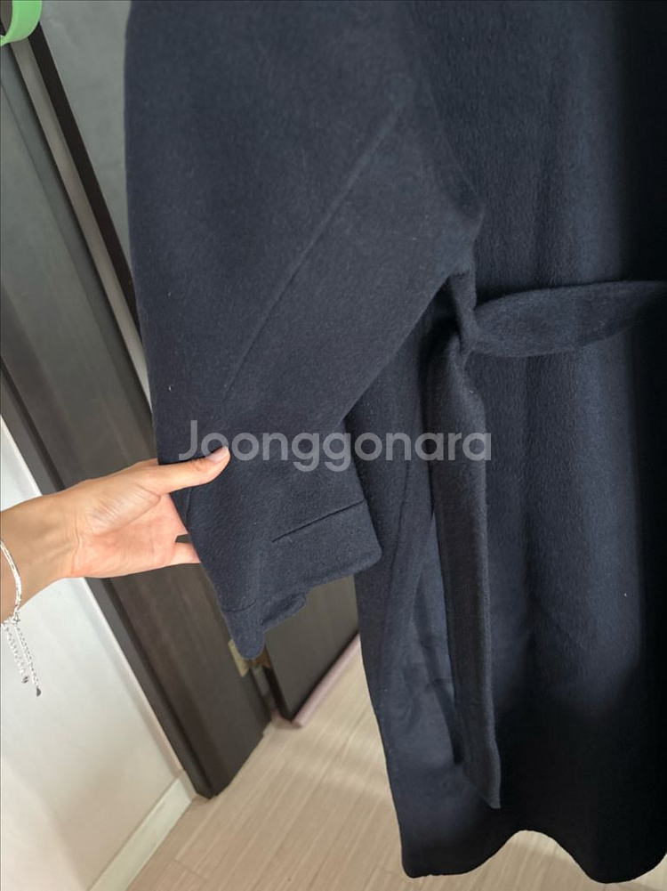 여성 울코트 네이비 M 새상품 (택달기전)--5