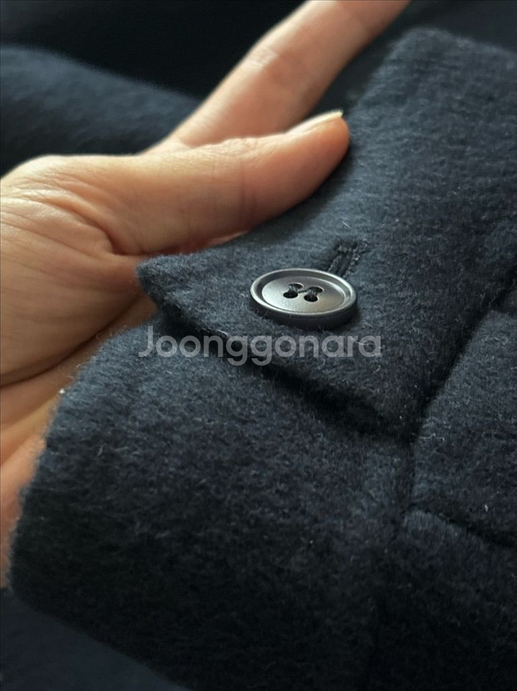 여성 울코트 네이비 M 새상품 (택달기전)--6