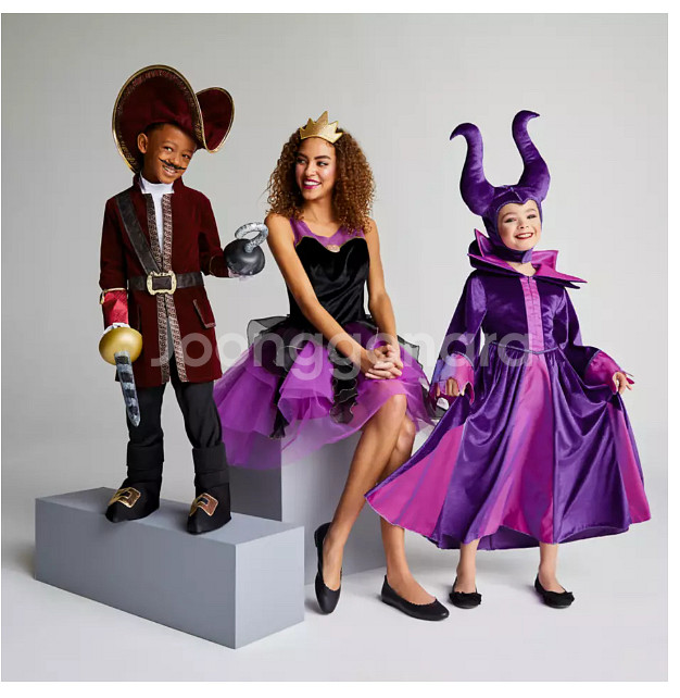 디즈니 정품 말레피센트 5~6세 할로윈 영유 코스튬--0