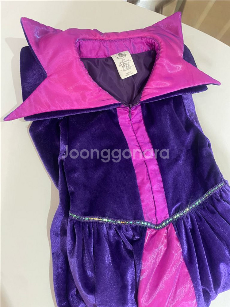 디즈니 정품 말레피센트 5~6세 할로윈 영유 코스튬--2