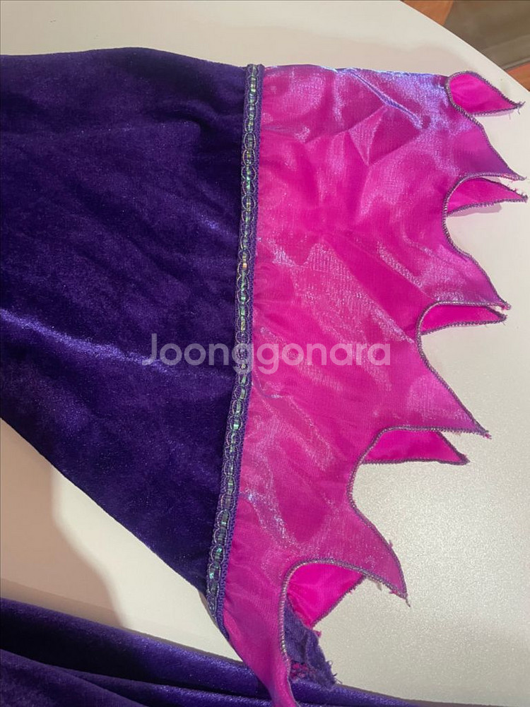 디즈니 정품 말레피센트 5~6세 할로윈 영유 코스튬--5