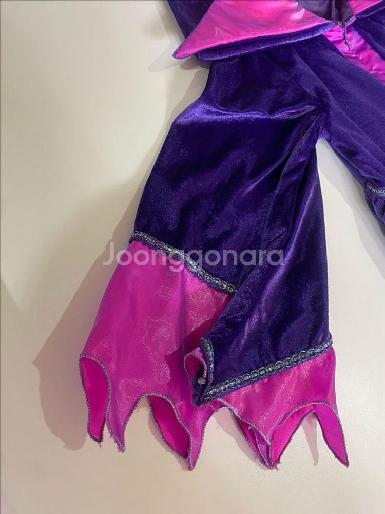 디즈니 정품 말레피센트 5~6세 할로윈 영유 코스튬--6