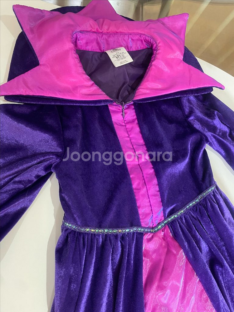 디즈니 정품 말레피센트 5~6세 할로윈 영유 코스튬--7