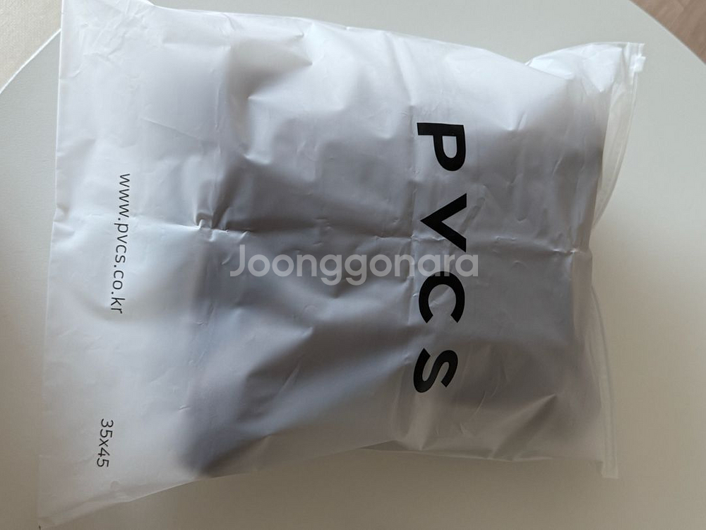 pvcs 크롭트 라인 후드 집업--1