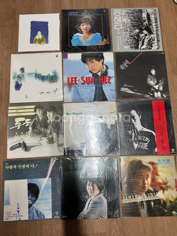 LP 레코드판 가요 일본 팝 등 100여장 이상--0