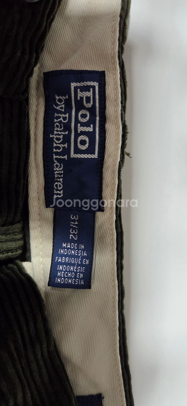 폴로 랄프로렌 휘트먼 코듀로이 팬츠입니다. (백화점)--2