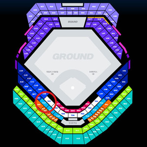최강야구 1층 2층 테이블석 4연석 야구티켓