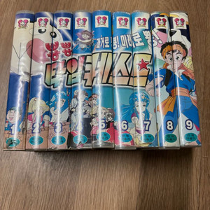 비디오 테이프 애니메이션 시간탐험대 일괄