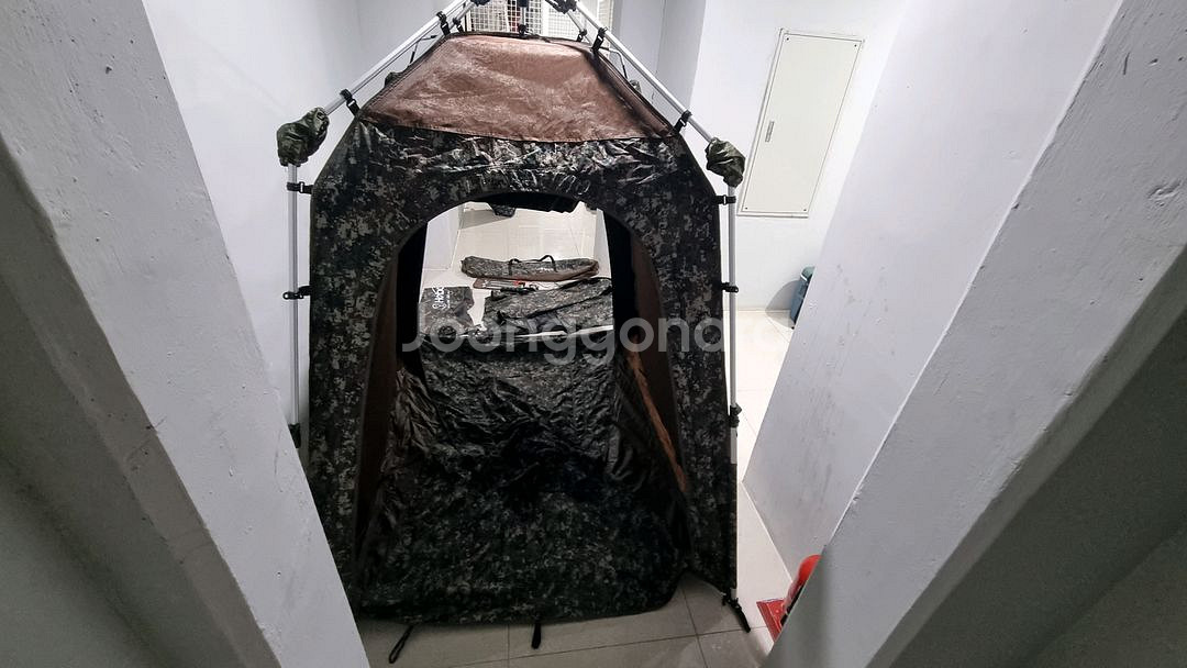 호봉 밀리터리 낚시텐트 New 250D B중 민물 낚시--4