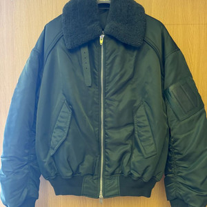 준지 MA-1 포우 셔링 봄버 자켓 카키사이즈 48
