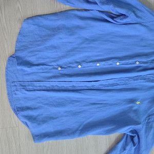 랄프로렌 린넨 셔츠 m 스카이블루