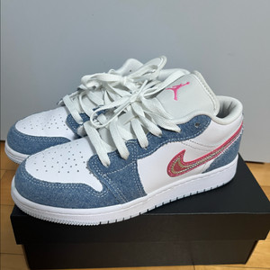 1시간신음 나이키 주니어 에어 조던 1 로우 SE230