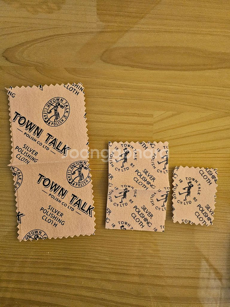 크롬하츠 정품 은세척 천 은 클리너--2