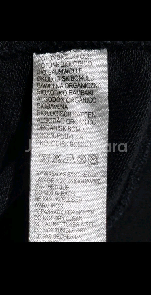 (XL)폴스미스 스웨트 블랙 얼룩말 로고 맨투맨 티셔츠--4