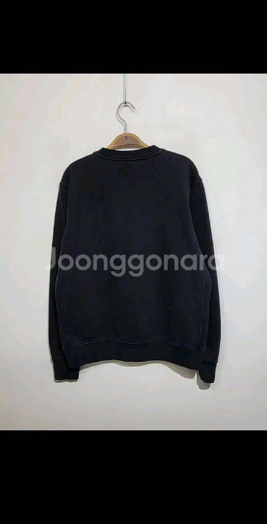 (XL)폴스미스 스웨트 블랙 얼룩말 로고 맨투맨 티셔츠--5