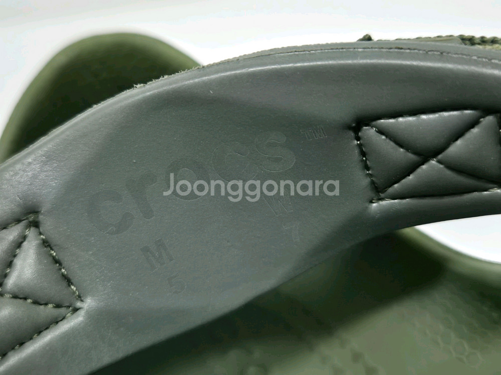 크록스 살레헤 뱀버리 올리브카키 240--7
