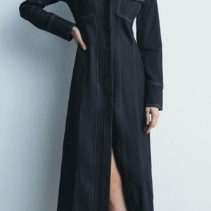 택달린) 자라 롱 데님 원피스