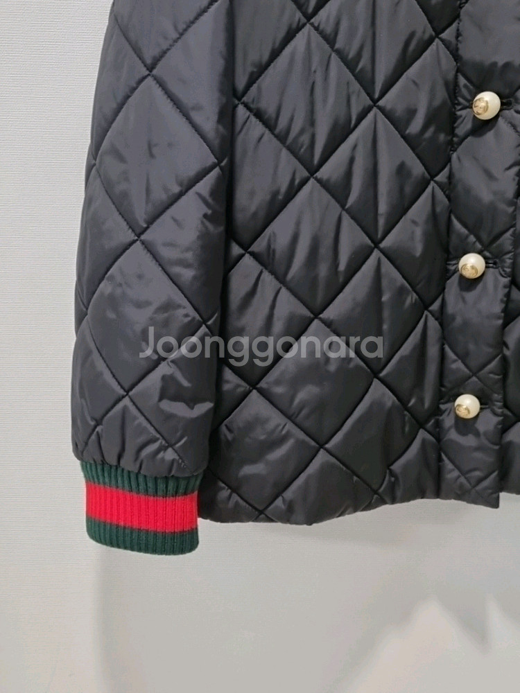 구찌 GUCCI 퀼팅 GG 펄 재킷 (정가300)--4