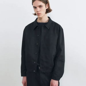 인사일런스 패널드 코튼 트윌 자켓 블랙 새상품 판매