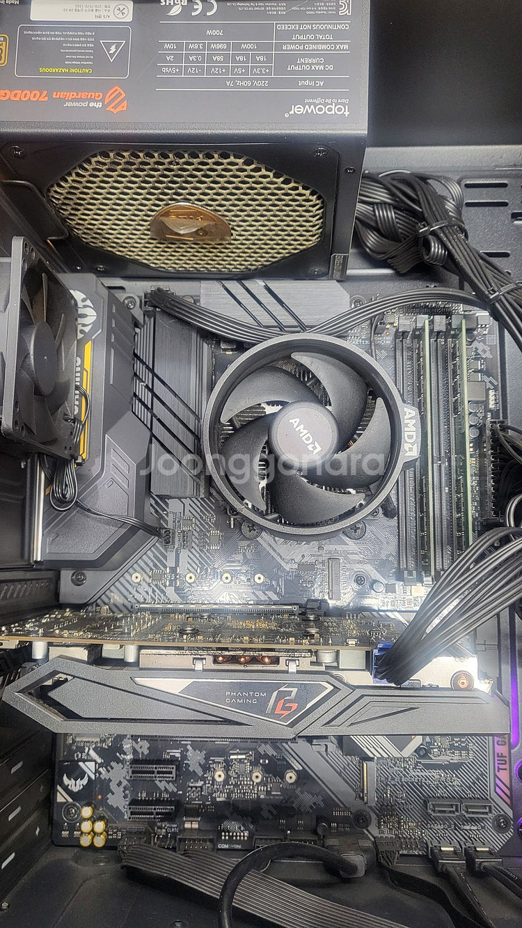 게이밍PC Ryzen5 3600x RAM32G RX--4