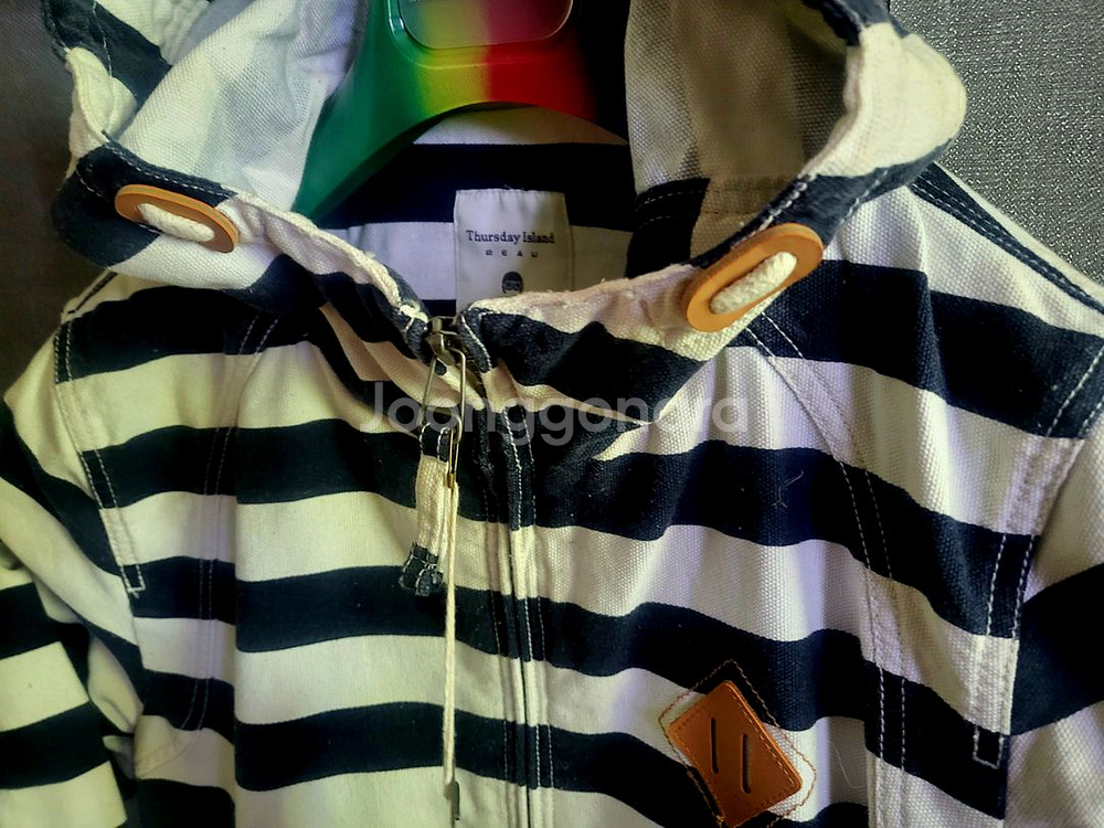 [택달린 새상품] 써스데이아일랜드 남자 후드자켓--1