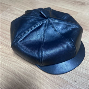 가죽 헌팅캡(빵모자) 둘레 60 판매합니다