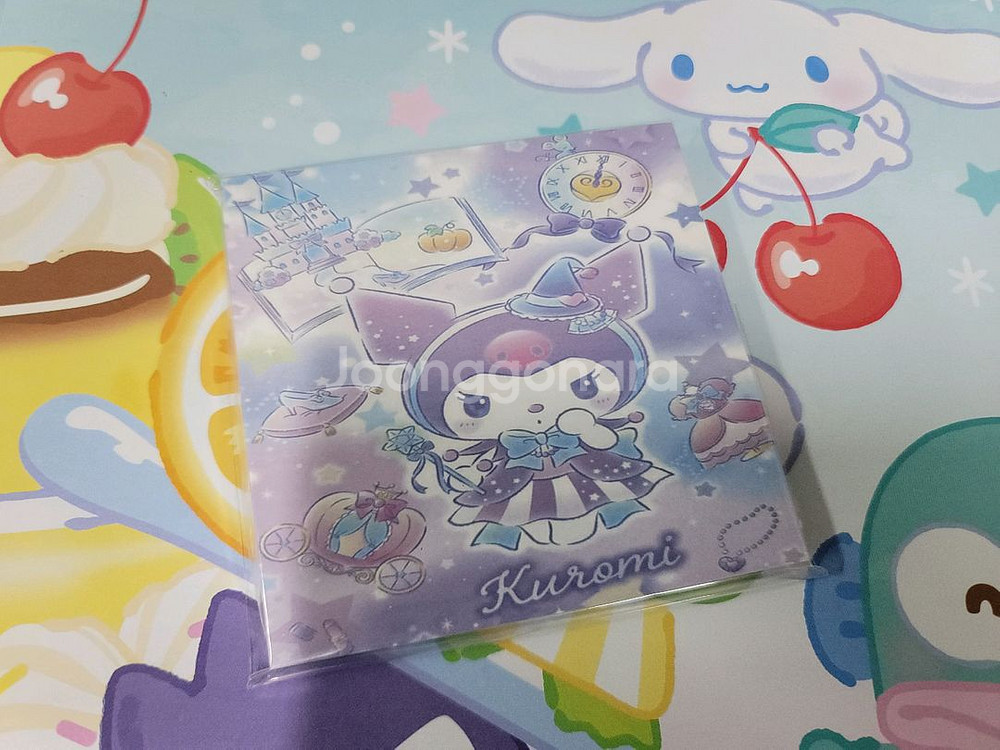 미개봉 산리오 쿠로미 떡메 다꾸 메모지--0