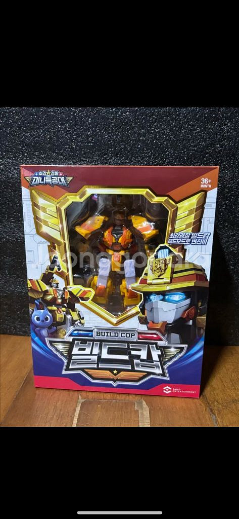 미개봉) 미니특공대 빌드캅 피규어 로봇 인테리어 소품--0