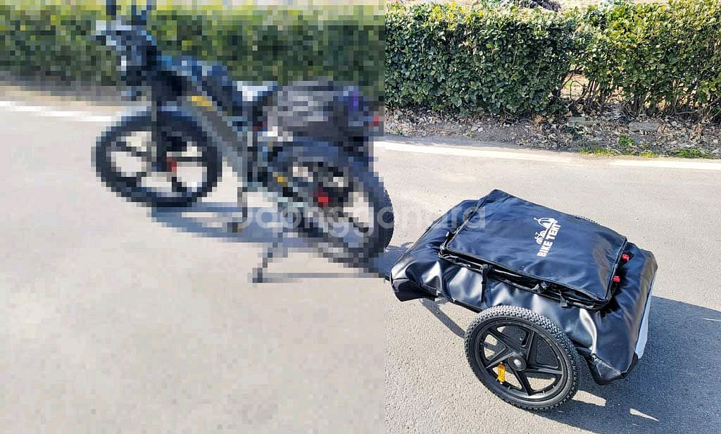 바이크텐트 BIKE TENT 자전거용 트레일러 텐트--0