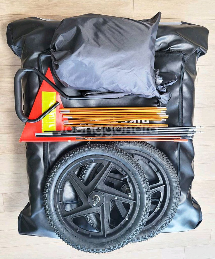 바이크텐트 BIKE TENT 자전거용 트레일러 텐트--9