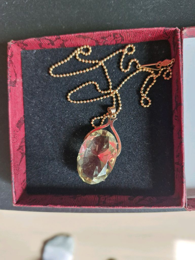 황수정 목걸이 루비비취.칠보금반지등 이미지