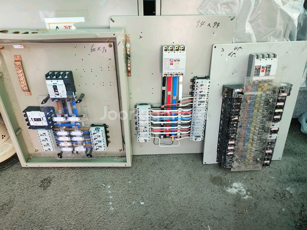 전기 분전함 배전함 배전판 세트 3상 4선식 상태좋음--0