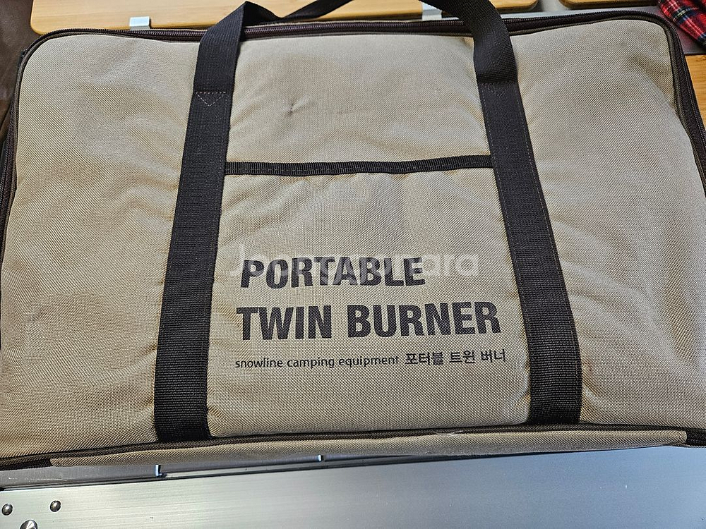 스노우라인 포터블 트윈버너 실버--0