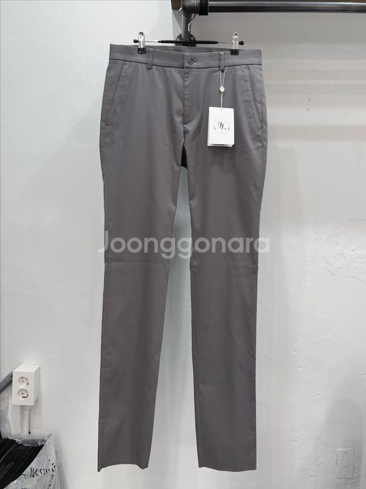 [새제품](34/L) 페어라이어 그레이 춘추용 스판바지--1