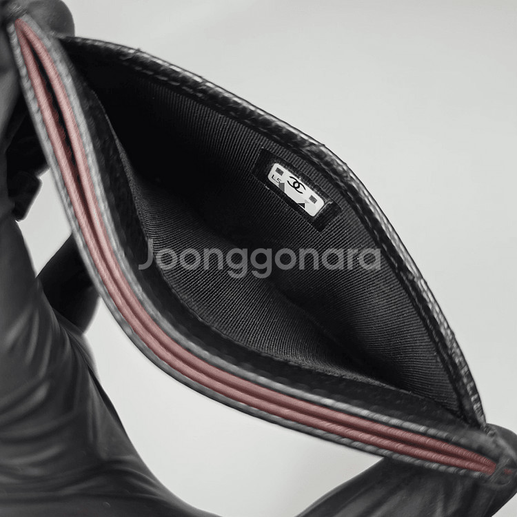 샤넬 캐비어 클래식 카드 홀더--8