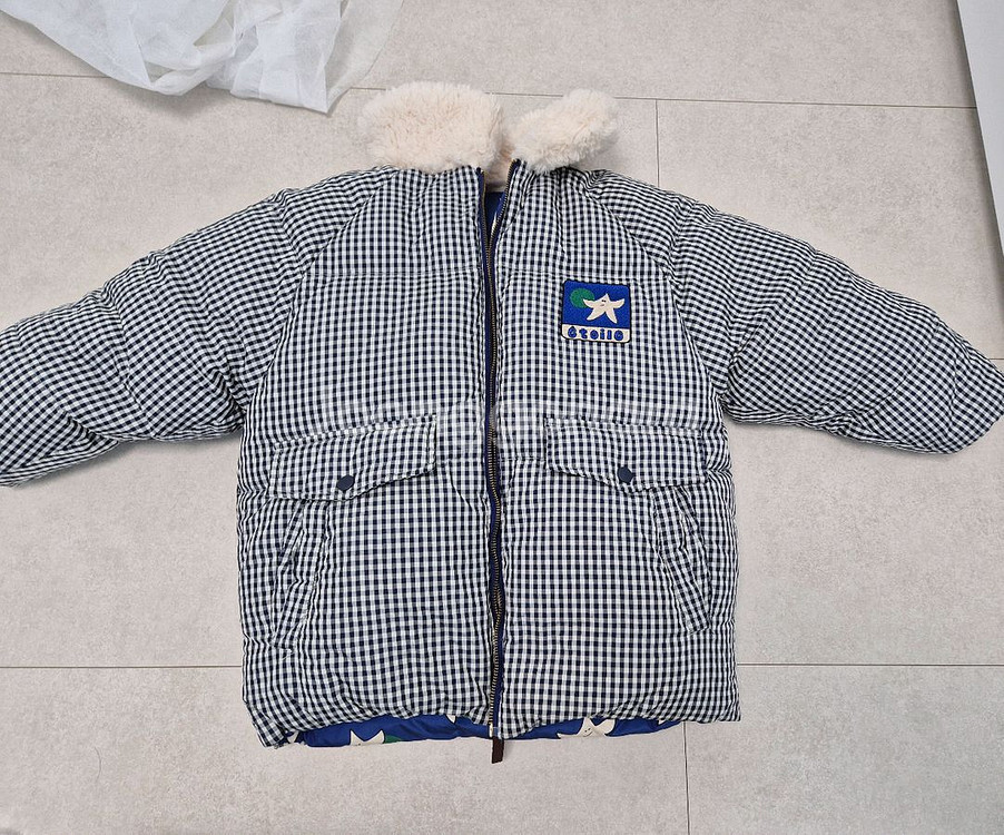 리미떼두두 양면카라패딩 XL120--4