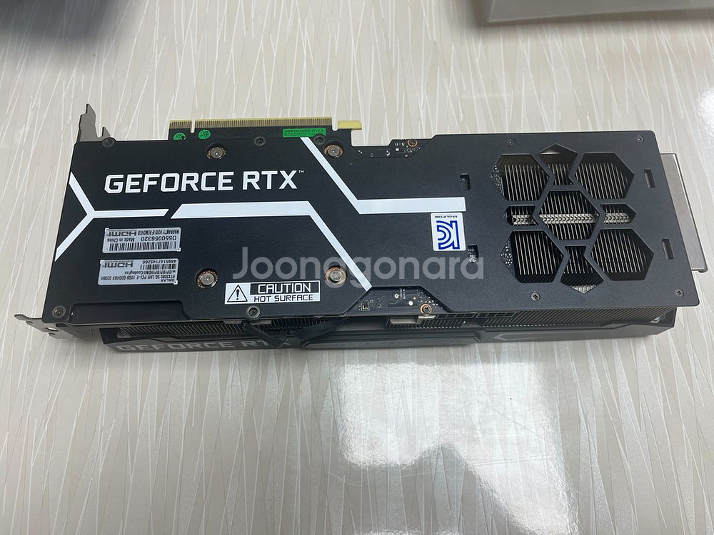 고장난 그래픽카드 rtx 3080 판매합니다 (택포)--0