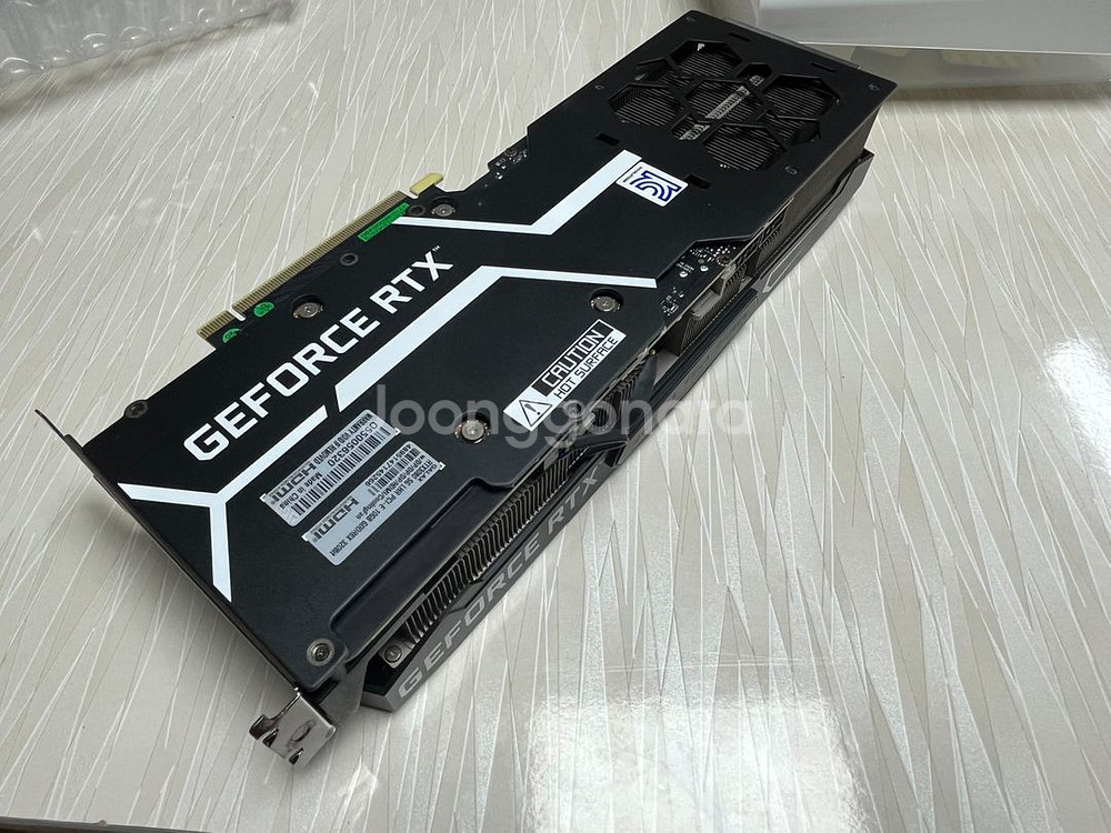 고장난 그래픽카드 rtx 3080 판매합니다 (택포)--3